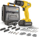 Powerplus powxbox004 - schroef-, klopboormachine 20v - 30nm incl. 2 batterijen 20v 1.3ah en lader - 158 acc.