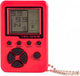 Kikkerland gioco arcade tascabile in silicone abs rosso