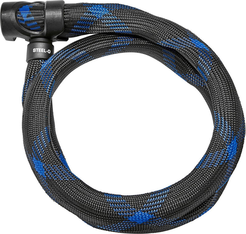 Candado de cable blindado Abus Ivera Steel-o-flex 7200 + soporte RBU - candado de cable de acero con armadura de fundas de acero - nivel de seguridad 7 - 110 cm