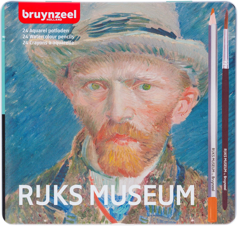 Bruynzeel Rijksmuseum Aquarel Pencils, 24 °.