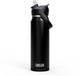 Camelbak thrive flip straw drinking bottle - 750 ml - stainless steel - with straw - insulation water bottle - black