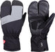 Bbb cycling subzero 2 x 2 fietshandschoenen winter - thermo fiets handschoenen waterdicht winddicht - zwart - maat m - bwg-35