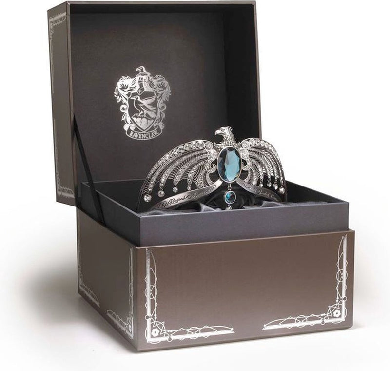 Colección noble diadema de ravenclaw coleccionable de harry potter color plata