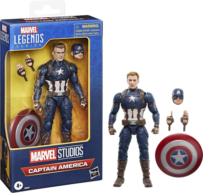 Hasbro Avengers: Endgame Marvel Legends action figure Capitan America action figure da 15 cm