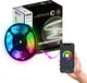 Striscia LED intelligente Calex 2 metri - Striscia LED per interni - con app - RGB - striscia luminosa intelligente con telecomando