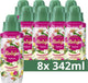 Robijn - wasparfum - tropical - tot 15x meer geur dan bij gebruik van alleen wasmiddel - 8 flessen x 342 ml