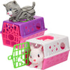Animale toi-toys in valigia