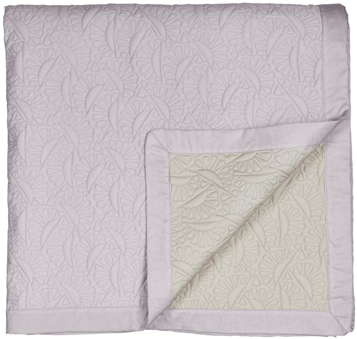 Moooi woodblock beetle sprei - 180x260 71x102 inch cm - cashmere