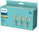 Lámpara LED Philips transparente - 60 W - E27 - luz blanca cálida - embalaje promocional