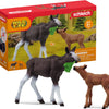 Schleich Wild Life Moose con vitello 42629
