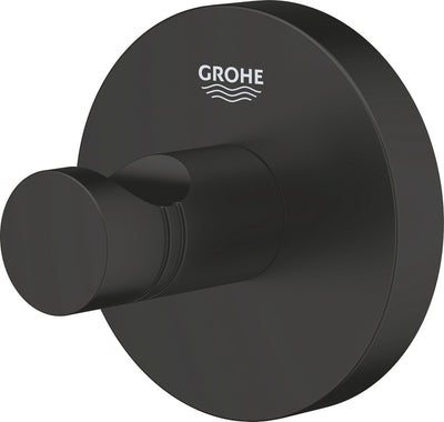 Grohe start handdoekhaak - mat zwart