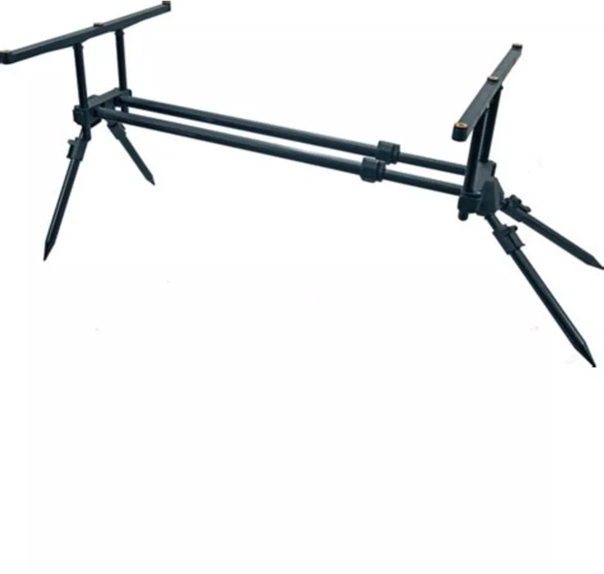 Soul Stealth Rod Pod 3 canne - Rod Pod regolabile con buzzer bars (50 cm) e borsa per il trasporto