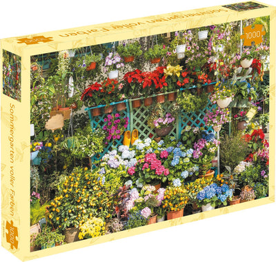 Tucker's fun factory summer garden full of colors - jigsaw puzzle (1000 pieces) -