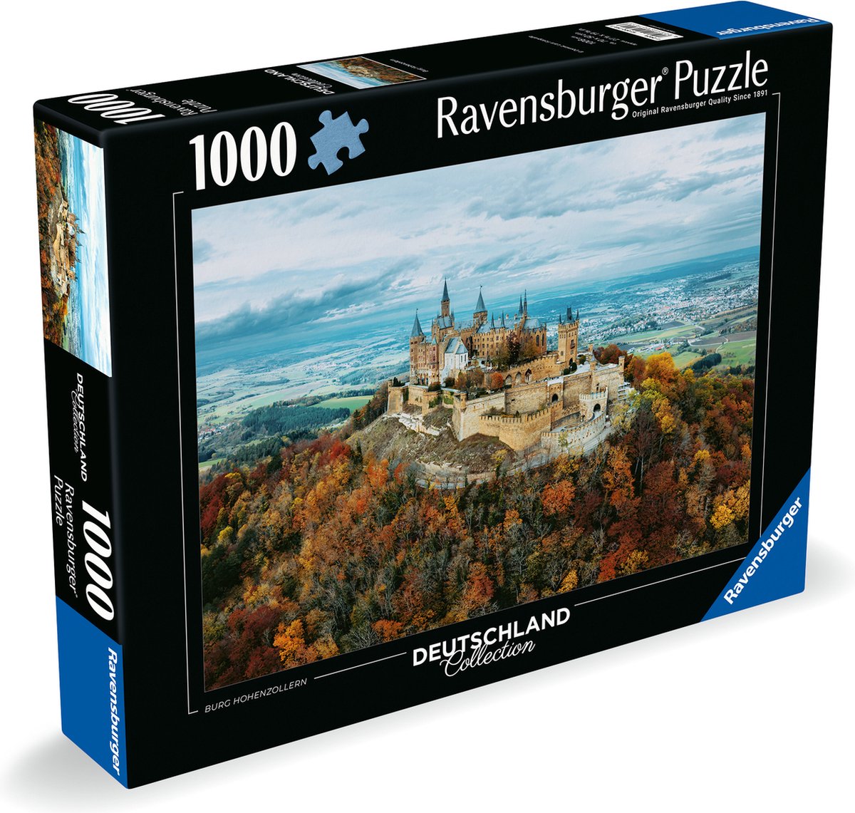 Ravensburger Puzzle Burg Hohenzollern - Puzzle - 1000 pezzi