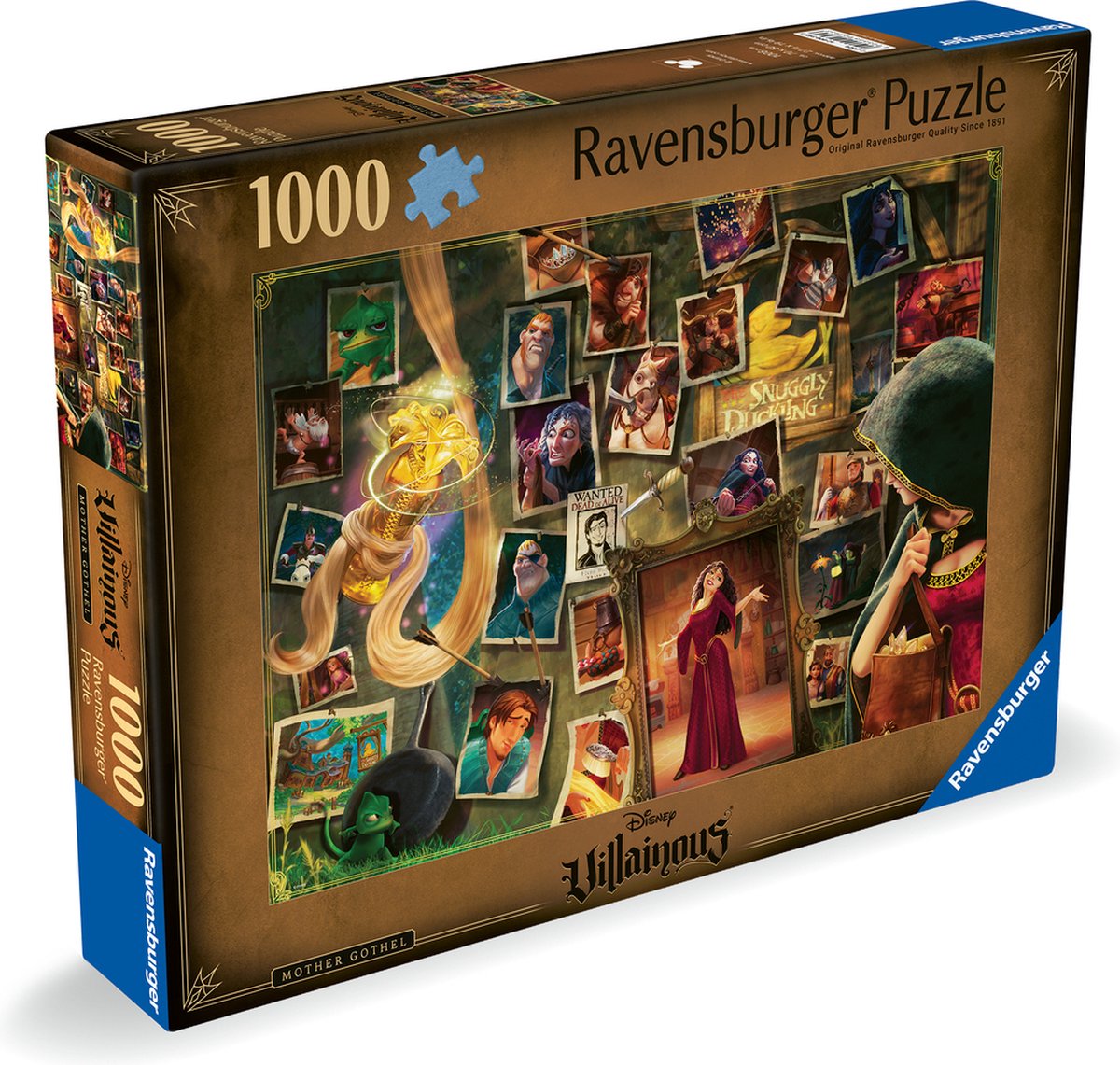 Puzzle Ravensburger Disney malvagio: Madre Gothel - puzzle - 1000 pezzi
