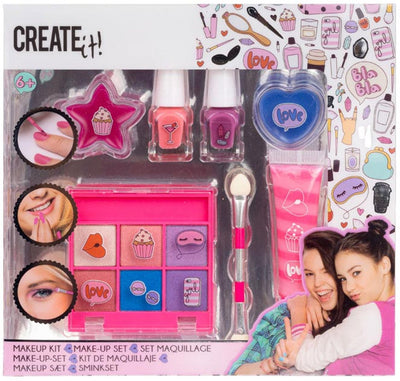 ¡Ciéntalo! Belleza de maquillaje set rosa lila