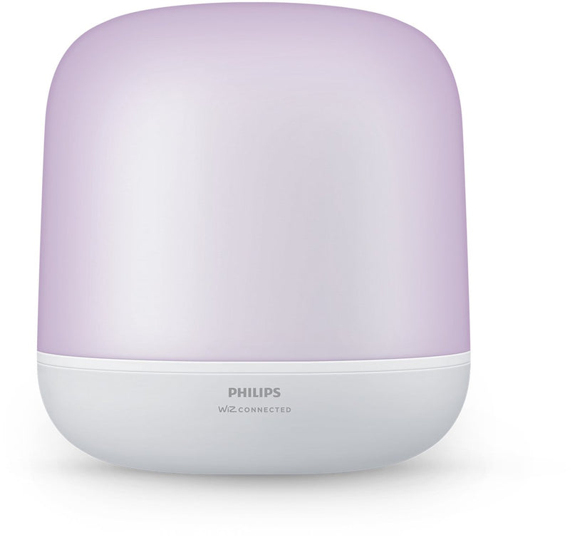 Philips lighting philips smart lighting - lampada da tavolo hero - luce bianca colorata e regolabile - RGB - sincronizzazione musicale - nera - funziona con l'app Wiz - WiFi