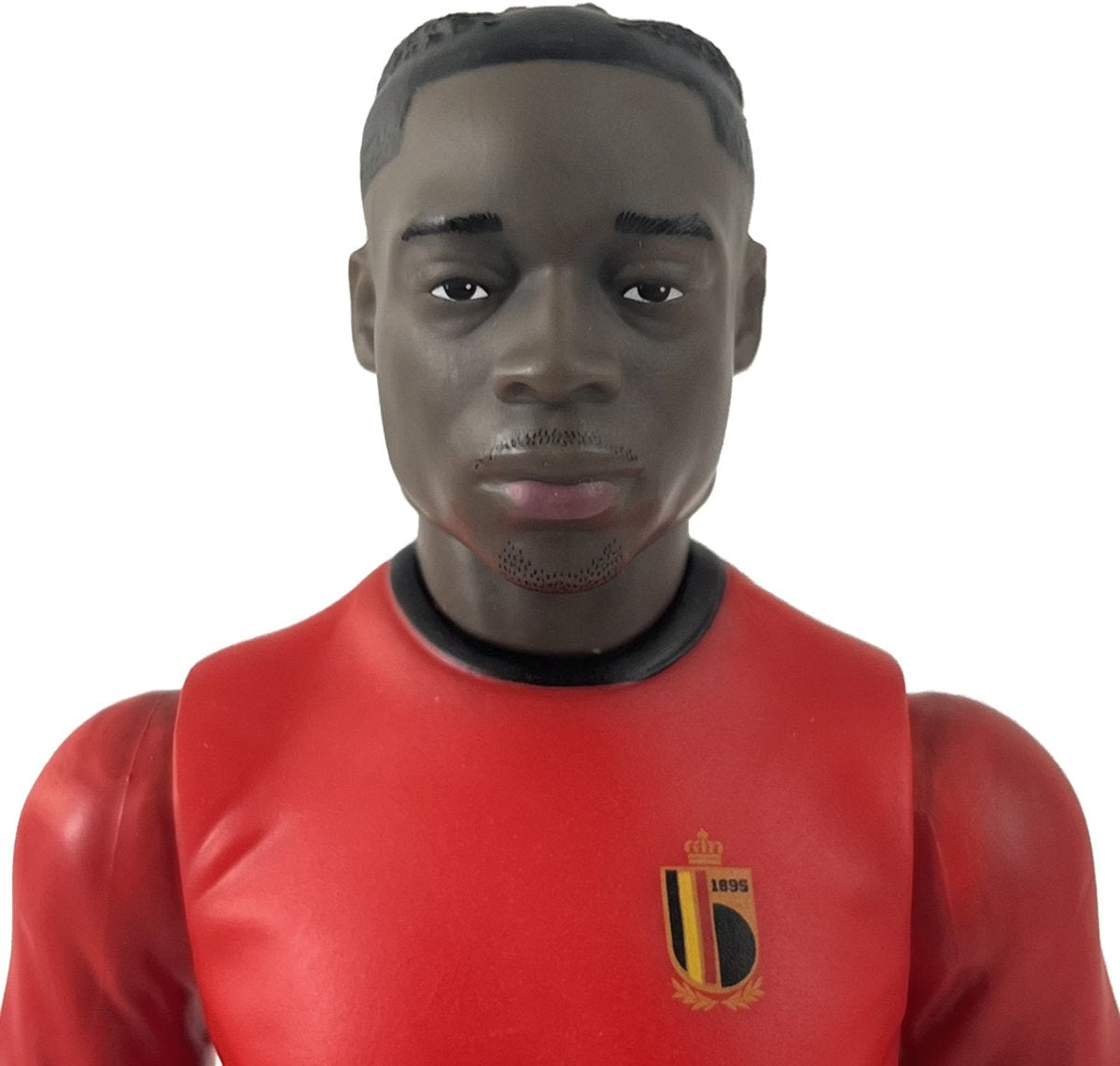 Megableu actiefiguur rode duivels - jeremy doku - voetbalpop met bewegende ledematen - officiële merchandise