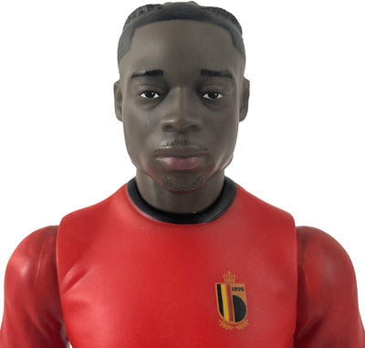 Megableu action figure red devils - jeremy doku - football doll with moving limbs - official merchandise