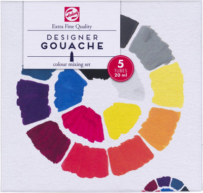 Talens Gouache Mixtet extra fine, tubi 5x20ml