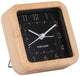 Karlsson wekker neat square - bamboe - 9x9x9cm - modern - wekker voor slaapkamer - wekkers