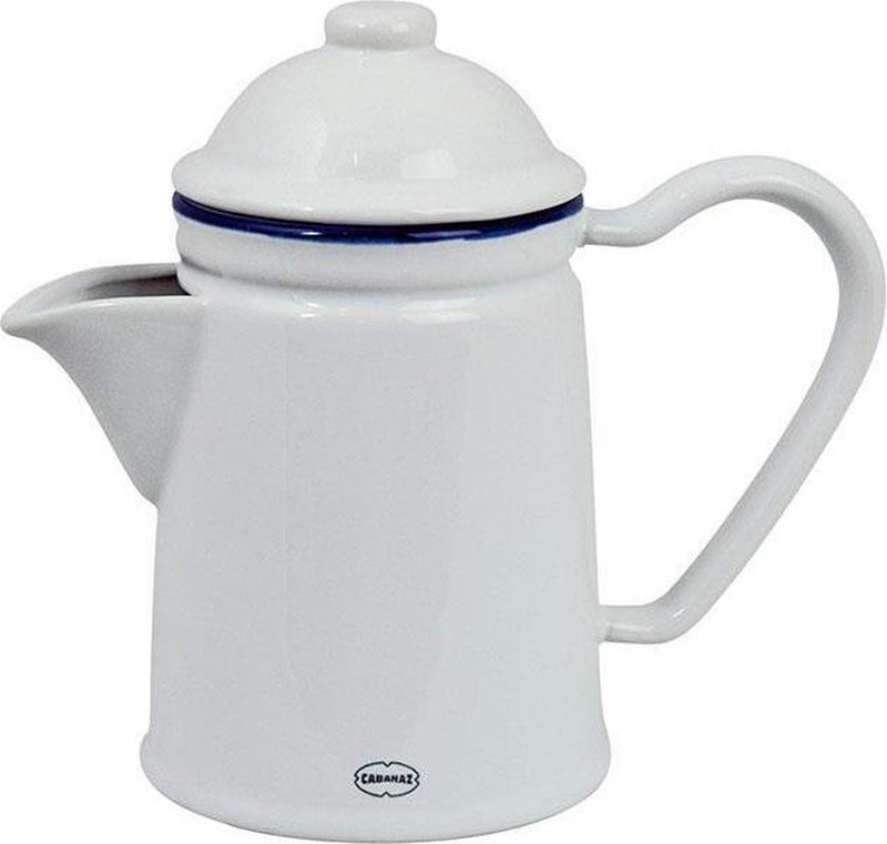 Cabanaz - kan, keramiek, tea coffee pot, 600 ml, wit