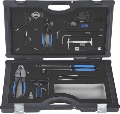 Bbb ciclismo kit completo caja de herramientas para bicicleta - juego de reparación integral herramientas para bicicletas - 16 piezas - btl-91