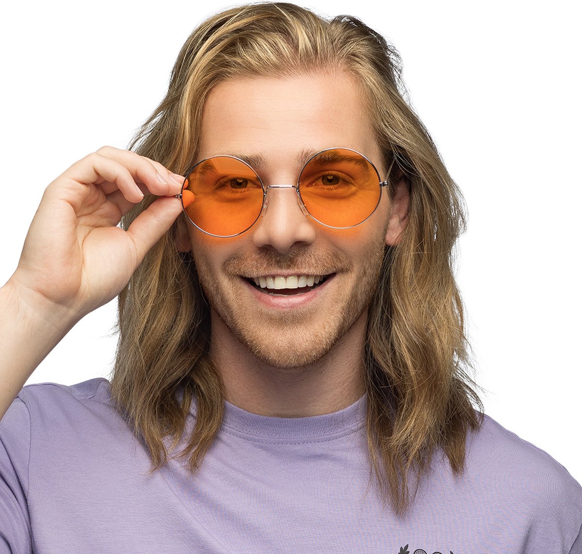 Boland Glasses Hippie XL Oranje