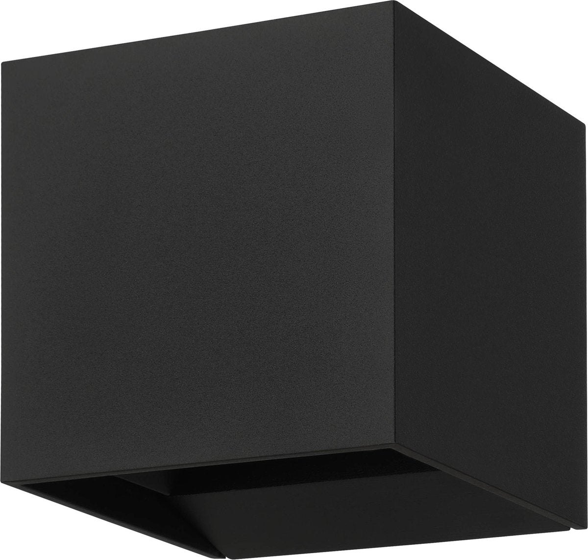 Lampada da parete Eglo calpino 3 - LED - 10 cm - nera - per interni ed esterni