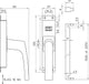 Herraje puerta nemef 7 l1500 mm