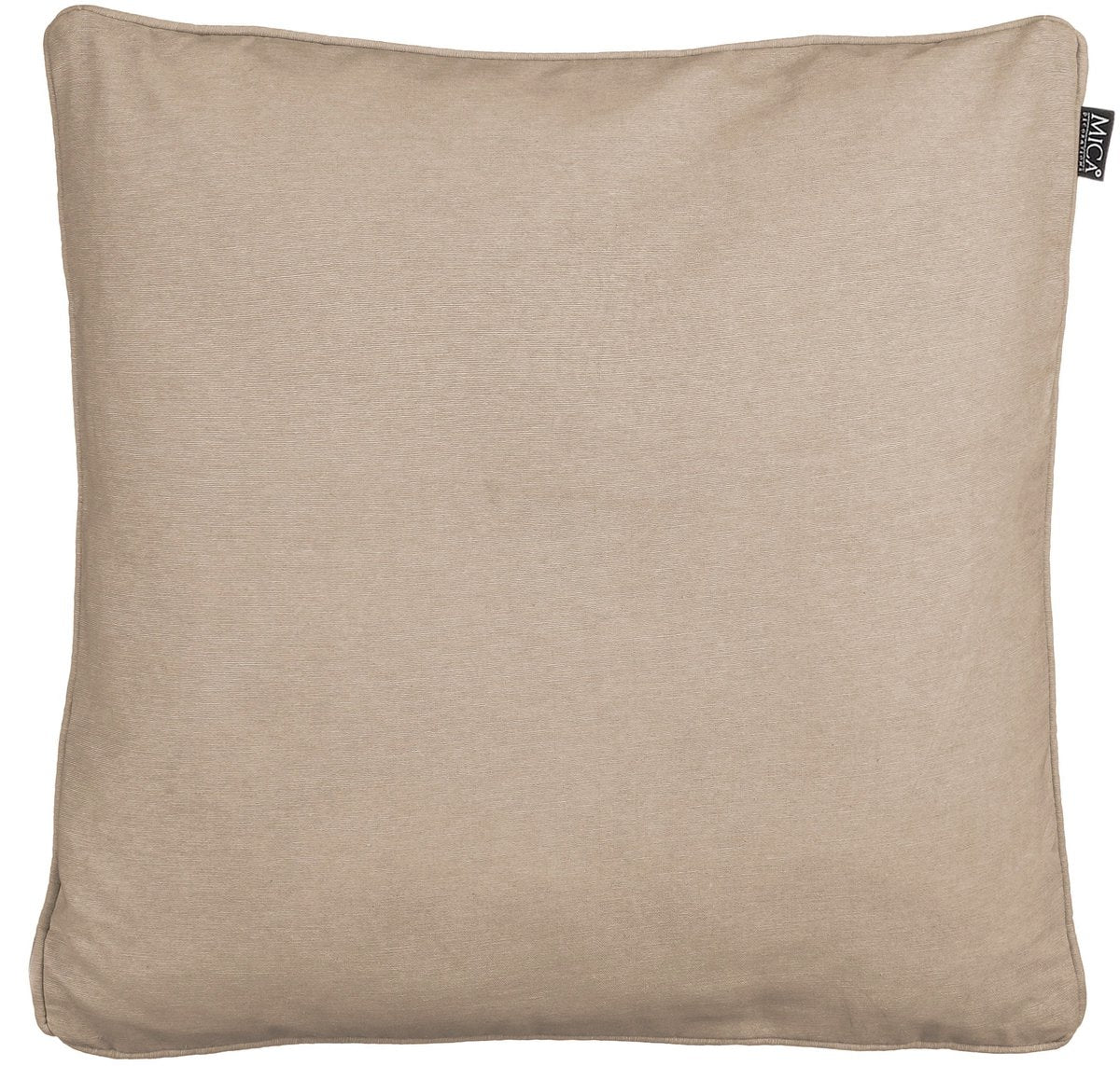 Decorazioni Mica como cuscino da esterno beige - l45xl45xh10cm