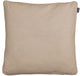 Decorazioni Mica como cuscino da esterno beige - l45xl45xh10cm