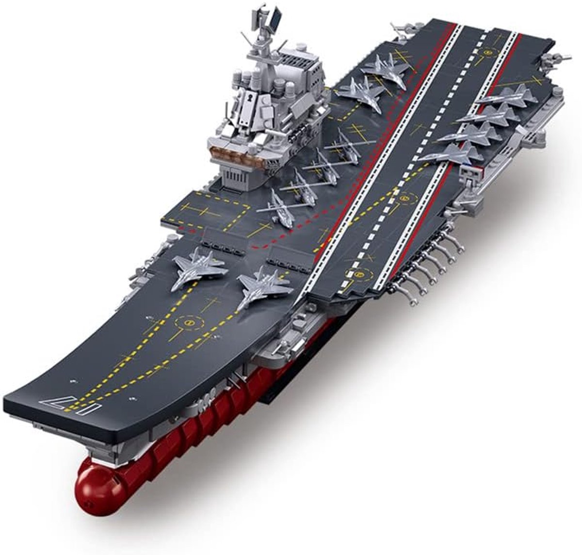 Sluban - modelbricks shandong vliegdekschip