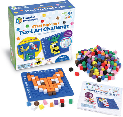 Risorse di apprendimento sfida pixel art stem explorers™ - 3+