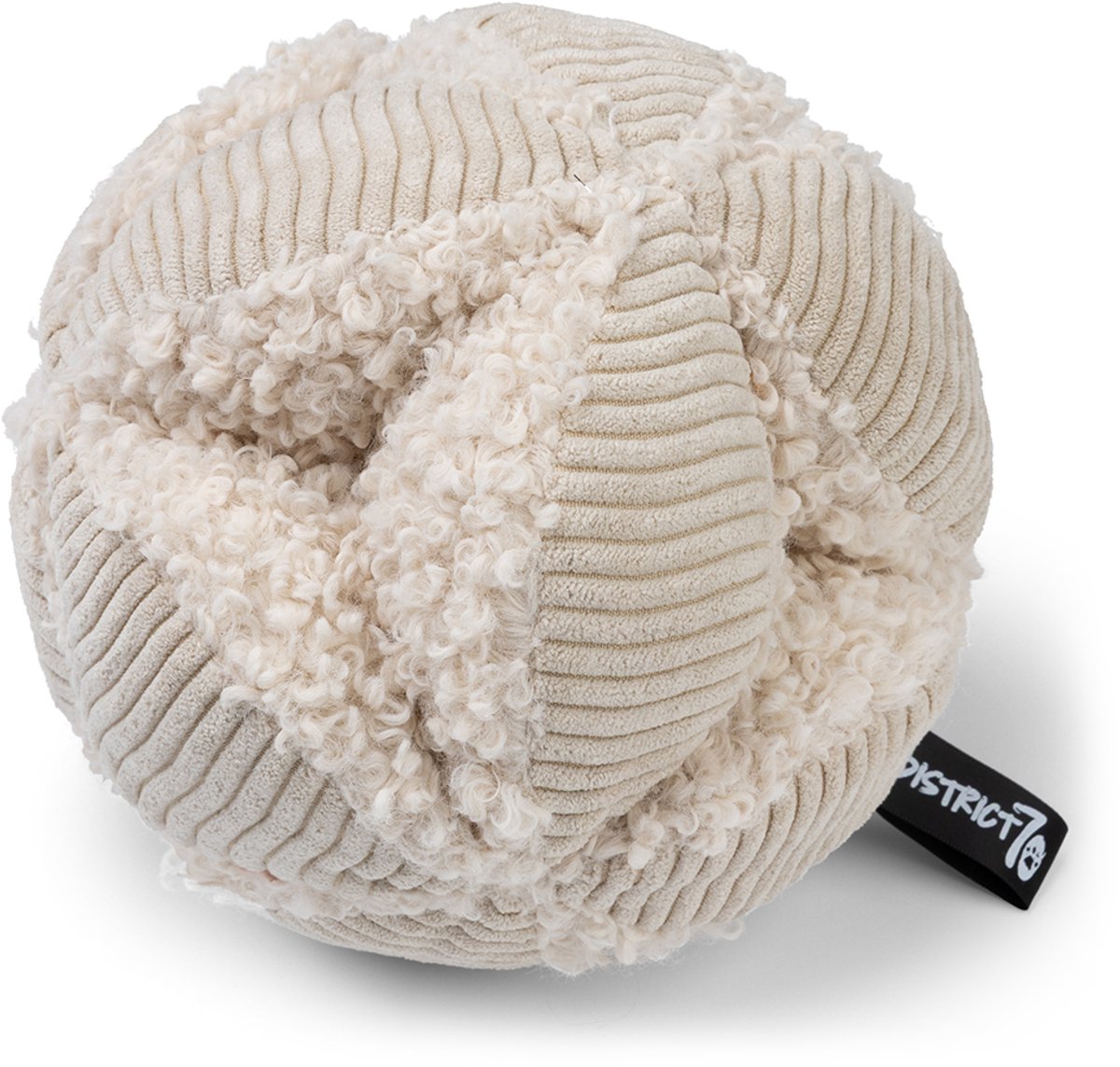 Bobby del Distrito 70 – Pelota para olfatear para perros | estimula el comportamiento de búsqueda, desafío mental – merengue – grande ø19 cm