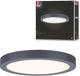 Paulmann Panel LED abia redondo 300 mm 22w 2200lm 2700k gris oscuro