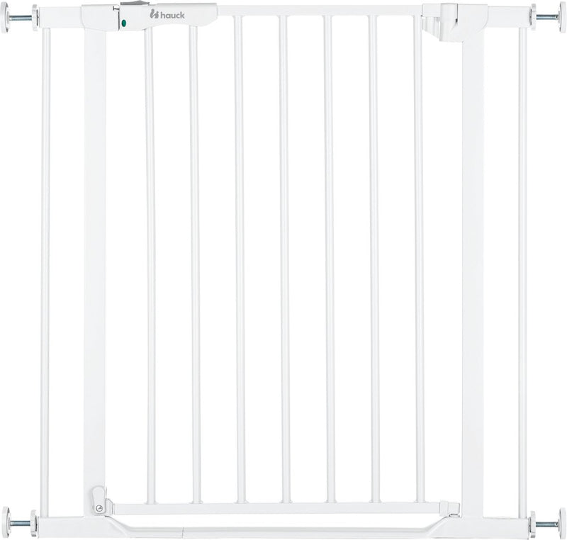 Puerta de escalera Hauck clear step autoclose 2 - 75 a 80 cm - blanco