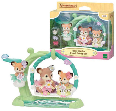 Epoch Famiglie Sylvanian Baby Hetjes Flower Swing