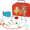 Goki Doctor's Suitcase con attrezzatura da dottore, 10dlg.