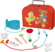 Goki Doctor's Suitcase con attrezzatura da dottore, 10dlg.