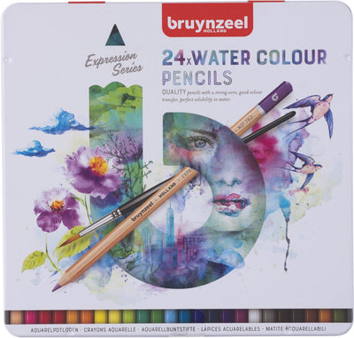 Expression Bruynzeel Aquarel Pencils Blik 24