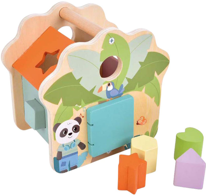 Small foot - Selezionatore di forme in legno Jungle Friends fsc