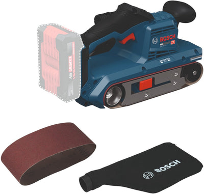 Bosch blue gbs 18v-75 cordless belt sander | without batteries and charger - 06012c2000