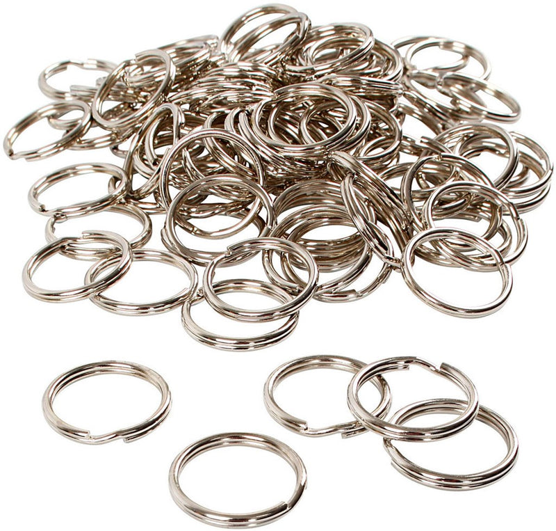 Creativ company sleutelring, d: 25 mm, 100 stuks