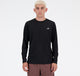 Maglione sportivo da uomo a maniche lunghe New Balance Sport Essential - nero