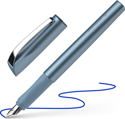 Schneider stationery penna stilografica schneider - ceod lucido – pennino m – blu – s-168623
