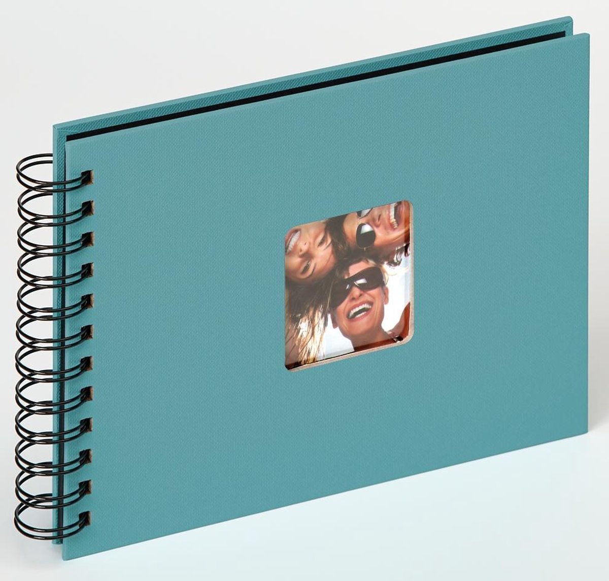 Walther sa-109-k fun - spiraal album - formaat 23 x 17 cm - petrolgroen
