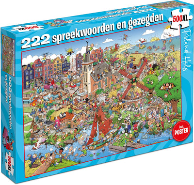 Tucker's fun factory 222 proverbs and sayings - roland hols - jigsaw puzzles 500 xl pieces