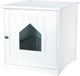Trixie cat basket house white