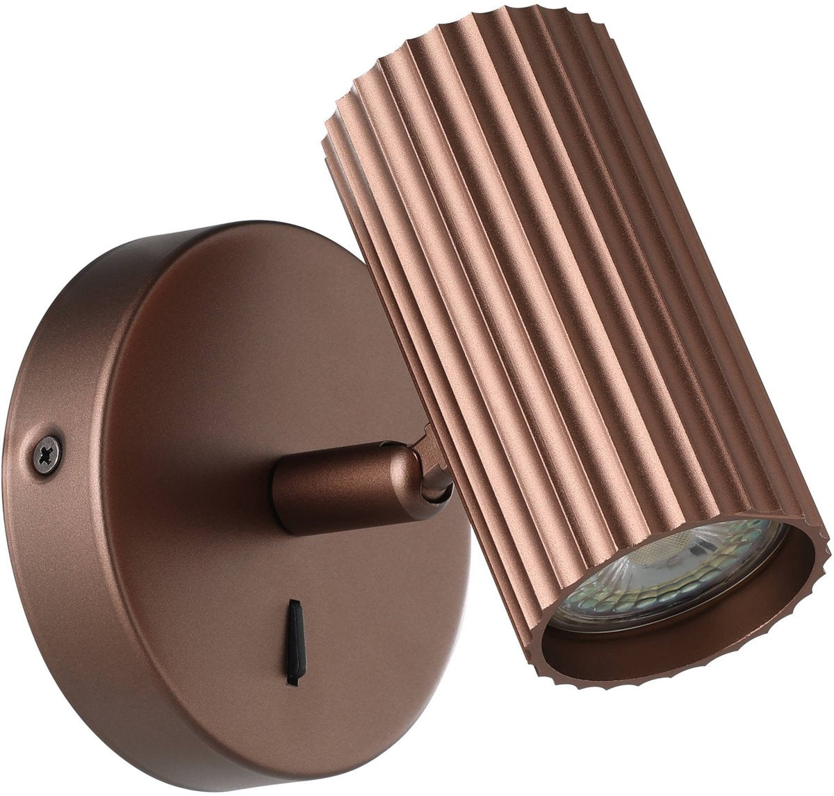 Lampada da parete Eglo Portillo - gu10 - 11 cm - bronzo